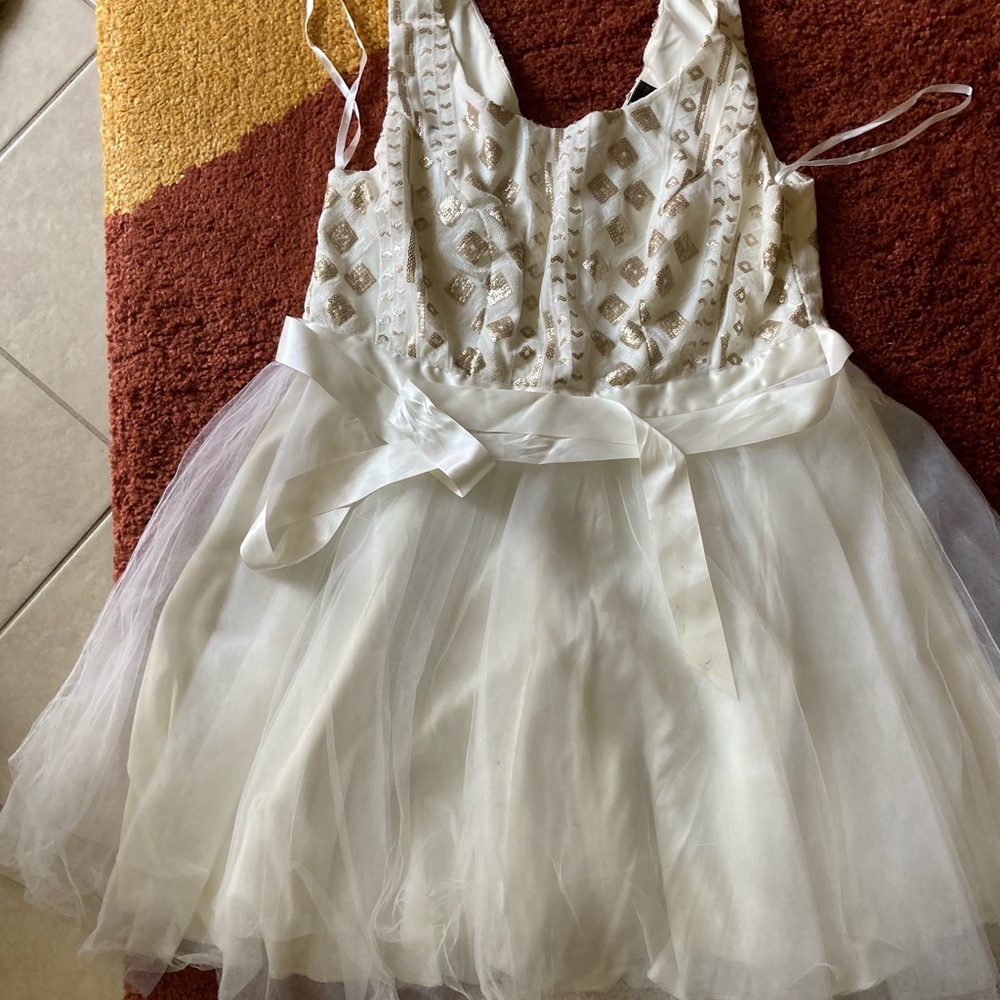 White dress